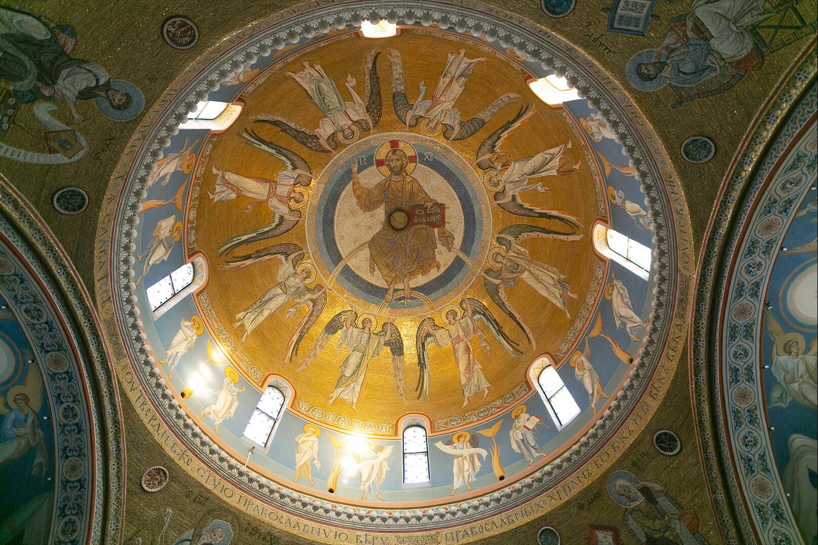 festive church dome minsk